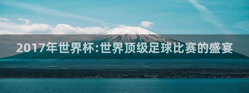  2017年世界杯:世界顶级足球比赛的盛宴